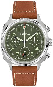 96B482 Bulova Marine Star Quartz Silver-Tone Men's Watch
