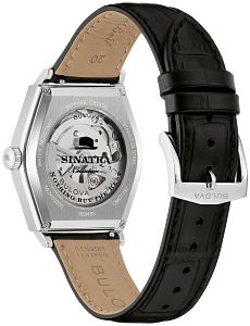 96B483 Bulova Frank Sinatra Quartz Silver-Tone Men's Watch