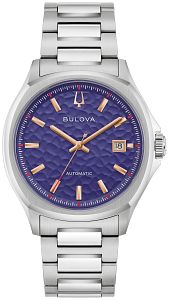 96B484 Bulova Marine Star Quartz Silver-Tone Men's Watch