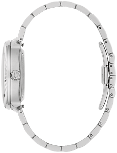 96B485 Bulova Precisionist High-Frequency Quartz Grey Dial Stainless Steel Men's Watch