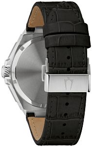 Bulova 96J121 ICON Precisionist Diamond Silver-Tone Stainless Steel Men's Watch