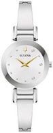 Bulova 96P241 Marc Anthony Modern Silver-Tone Diamond Women's Bangle Watch