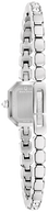 96X168 Bulova Classic Quartz Silver Dial Stainless Steel Ladies Watch and Bracelet Box Set