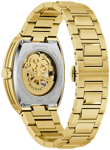 97A207 Bulova Classic Quartz Champagne Dial Gold-Tone Men's Watch