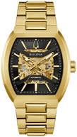 97A207 Bulova Classic Quartz Champagne Dial Gold-Tone Men's Watch