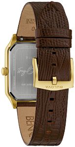 Bulova 97B235 Surveyor Leather Strap Automatic Men's Watch