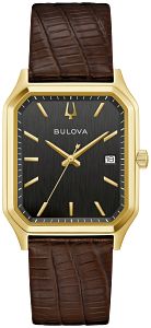 Bulova 97B235 Surveyor Leather Strap Automatic Men's Watch
