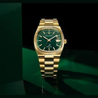 Bulova 97B237 Super Seville Precisionist Green Dial Gold-Tone Stainless Steel Men's Watch