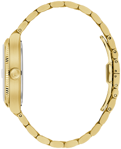 97B242 Bulova Marine Star Quartz Blue Dial Gold-Tone Men's Watch