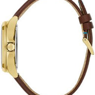 97B244 Bulova NYC Classic Quartz Gold-Tone Men's Watch