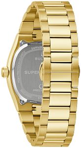 97B246 Bulova Super Seville Quartz Gold-Tone Men's Watch
