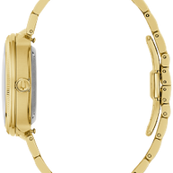 97B247 Bulova Classic Quartz Champagne Dial Gold-Tone Men's Watch