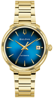 97B247 Bulova Classic Quartz Champagne Dial Gold-Tone Men's Watch