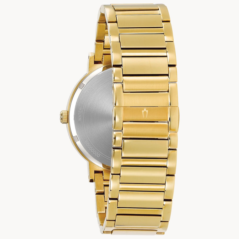 97D116 Bulova Men's 3-Hand Quartz Watch with Diamond Dial