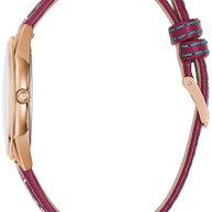 97L204 Bulova Classic Quartz Silver Dial Rose Gold-Tone Ladies Watch