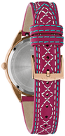 97L204 Bulova Classic Quartz Silver Dial Rose Gold-Tone Ladies Watch