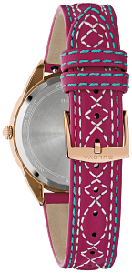 97L204 Bulova Classic Quartz Silver Dial Rose Gold-Tone Ladies Watch