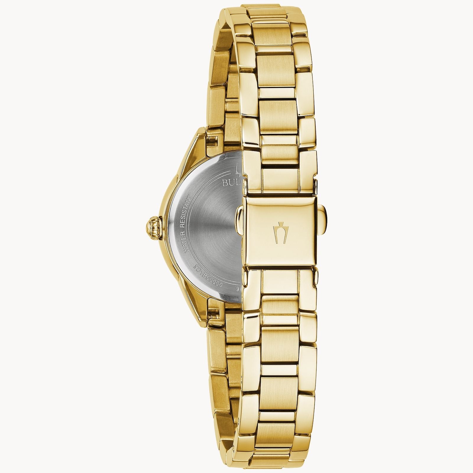 97P150 Bulova Sutton Quartz Diamond Silver Dial Ladies Watch