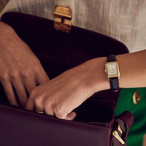 Bulova 97P166 Classic Diamond Mother-of-Pearl Dial Gold-Tone Stainless Steel Women's Watch