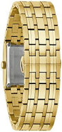 Bulova 97P167 Marc Anthony Quadra Black Dial Gold-Tone Diamond Women's Watch
