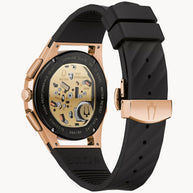 98A185 Bulova Curv Chronograph Black Dial Men's Watch