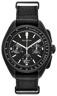 Bulova 98A186 Lunar Pilot Chronograph Black PVD Stainless Steel Men's Watch