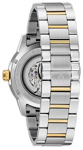 Bulova 98A214 Sutton Automatic Skeleton Two-Tone Stainless Steel Men's Watch