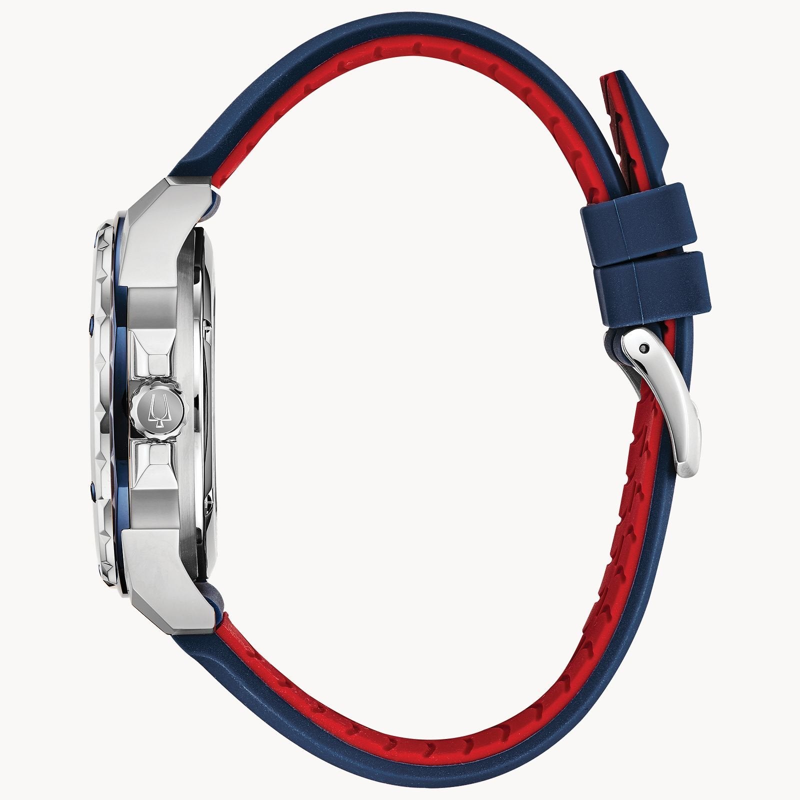 98A225 Bulova Marine Star Automatic Silver White Dial Men's Watch