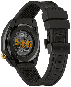 98A241 Bulova Precisionist High-Frequency Quartz Black Dial Two-Tone Men's Watch