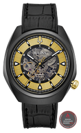 98A241 Bulova Precisionist High-Frequency Quartz Black Dial Two-Tone Men's Watch