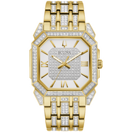 98A295 Bulova Octava Quartz Crystal Gold-Tone Men's Watch