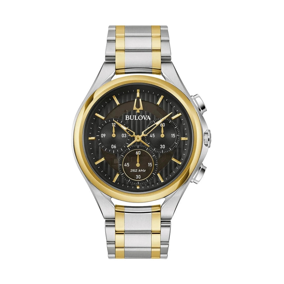 Bulova 98A301 CURV Chronograph Titanium Automatic Men's Watch