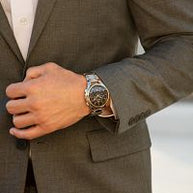 Bulova 98A301 CURV Chronograph Titanium Automatic Men's Watch