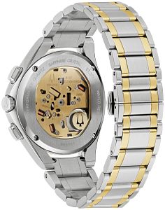 Bulova 98A301 CURV Chronograph Titanium Automatic Men's Watch