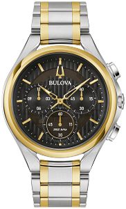 Bulova 98A301 CURV Chronograph Titanium Automatic Men's Watch