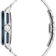 Bulova 98A329 Lunar Pilot Chronograph x Rosinhole Blue Dial Stainless Steel Limited Edition Men's Watch