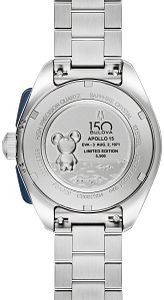 Bulova 98A329 Lunar Pilot Chronograph x Rosinhole Blue Dial Stainless Steel Limited Edition Men's Watch