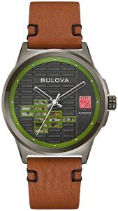Bulova 98A330 Marine Star Open Heart Automatic Men's Watch