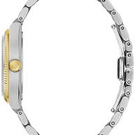 98A337 Bulova Futuro Modern Quartz Blue Dial Rose Gold-Tone Men's Watch