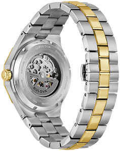 98A339 Bulova Precisionist High-Frequency Quartz Grey Dial Two-Tone Men's Watch