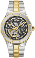 98A339 Bulova Precisionist High-Frequency Quartz Grey Dial Two-Tone Men's Watch
