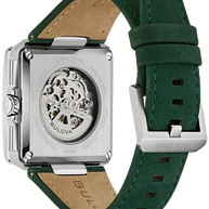 98A343 Bulova Maillot Automatic Skeleton Dial Two-Tone Men's Watch