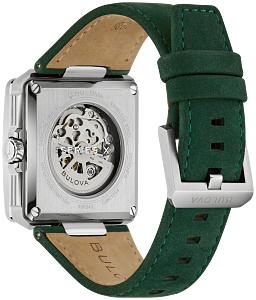 98A343 Bulova Maillot Automatic Skeleton Dial Two-Tone Men's Watch