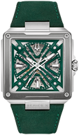 98A343 Bulova Maillot Automatic Skeleton Dial Two-Tone Men's Watch