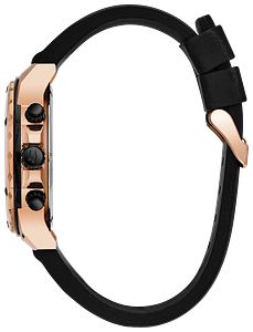 Bulova 98B104 Marine Star Chronograph Black Dial Rose Gold-Tone Men's Watch
