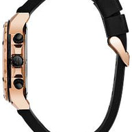 Bulova 98B104 Marine Star Chronograph Black Dial Rose Gold-Tone Men's Watch