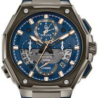 Bulova 98B357 Maquina Automatic Skeleton Black Ion-Plated Stainless Steel Men's Watch