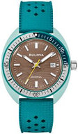 Bulova 98B446 Snorkel Brown Dial Green Hybrid Ceramic Men's Watch