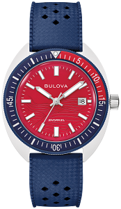 98B474 Bulova Marine Star Quartz Chronograph Black Dial Stainless Steel Men's Watch