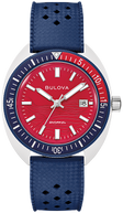 98B474 Bulova Marine Star Quartz Chronograph Black Dial Stainless Steel Men's Watch